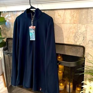 Brand new half zip mens Banana Republic Polartec long sleeve XL